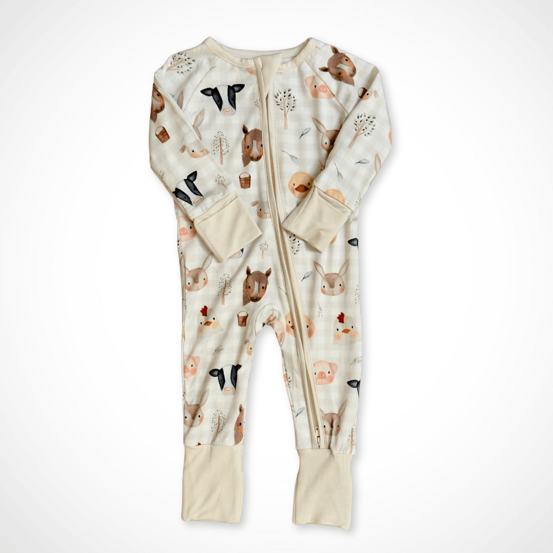Gender neutral footed pajamas sale