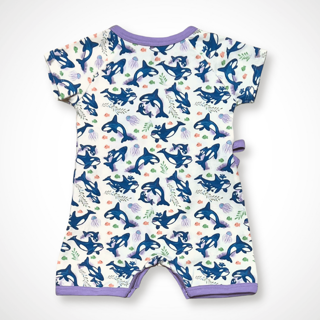 Unisex Organic Pima Cotton Baby Romper