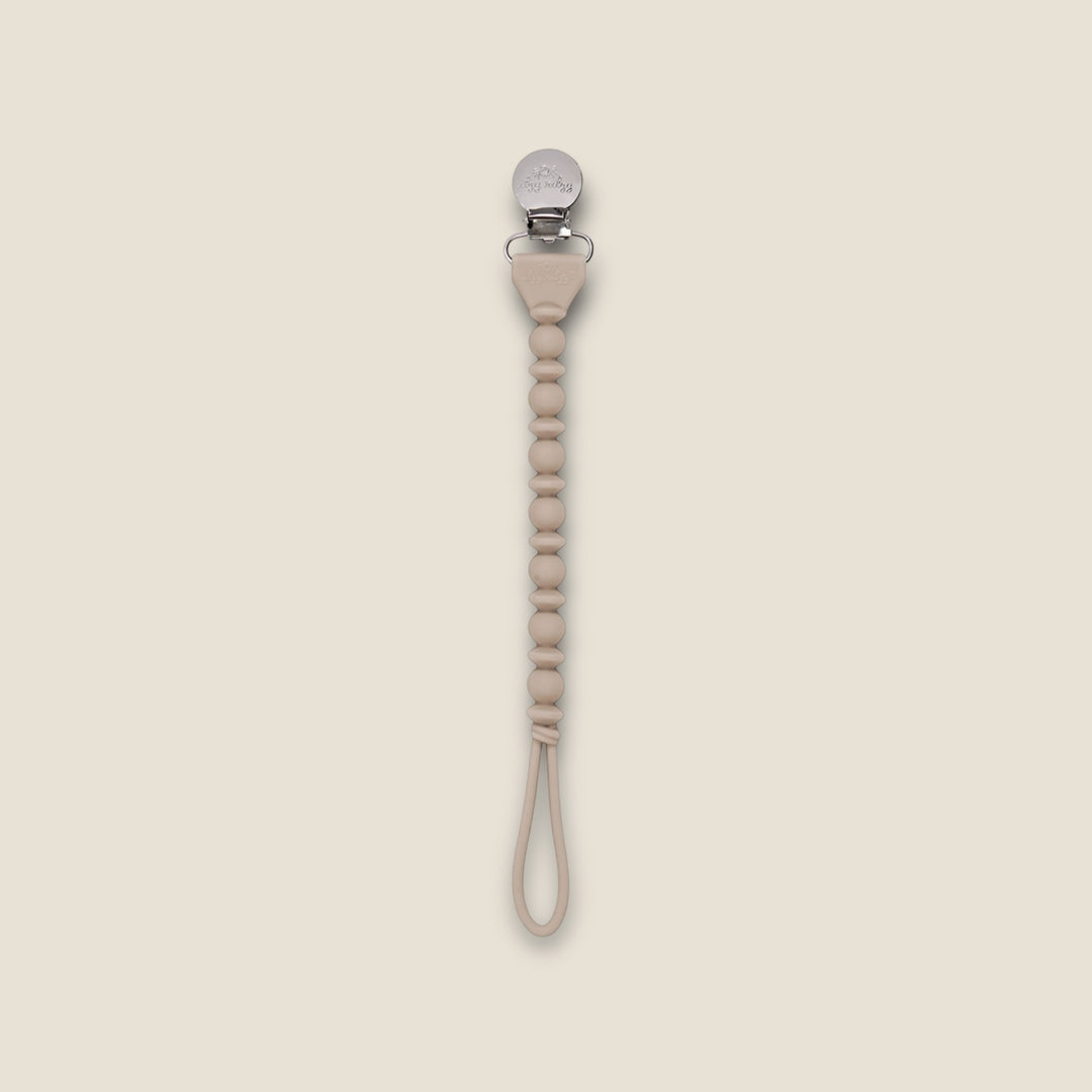 silicone baby pacifier clip