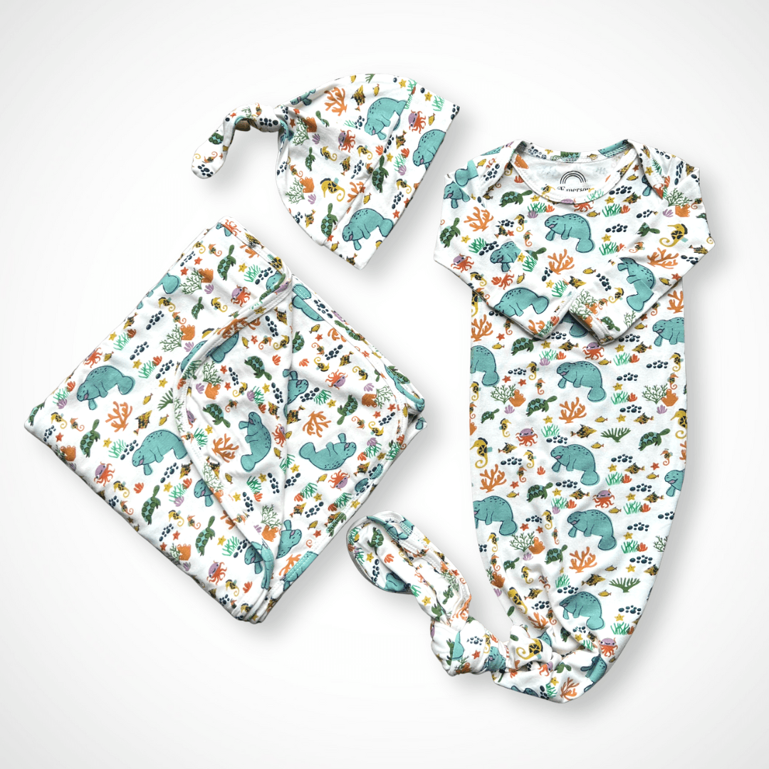 Tiktok Morrisons Nutmeg Baby Girl Clothes Newborn Gift Set Bamboo