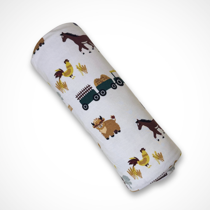 On the Farm Blanket | Bamboo