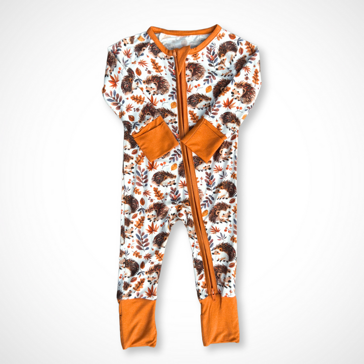 Unisex bamboo baby pajamas