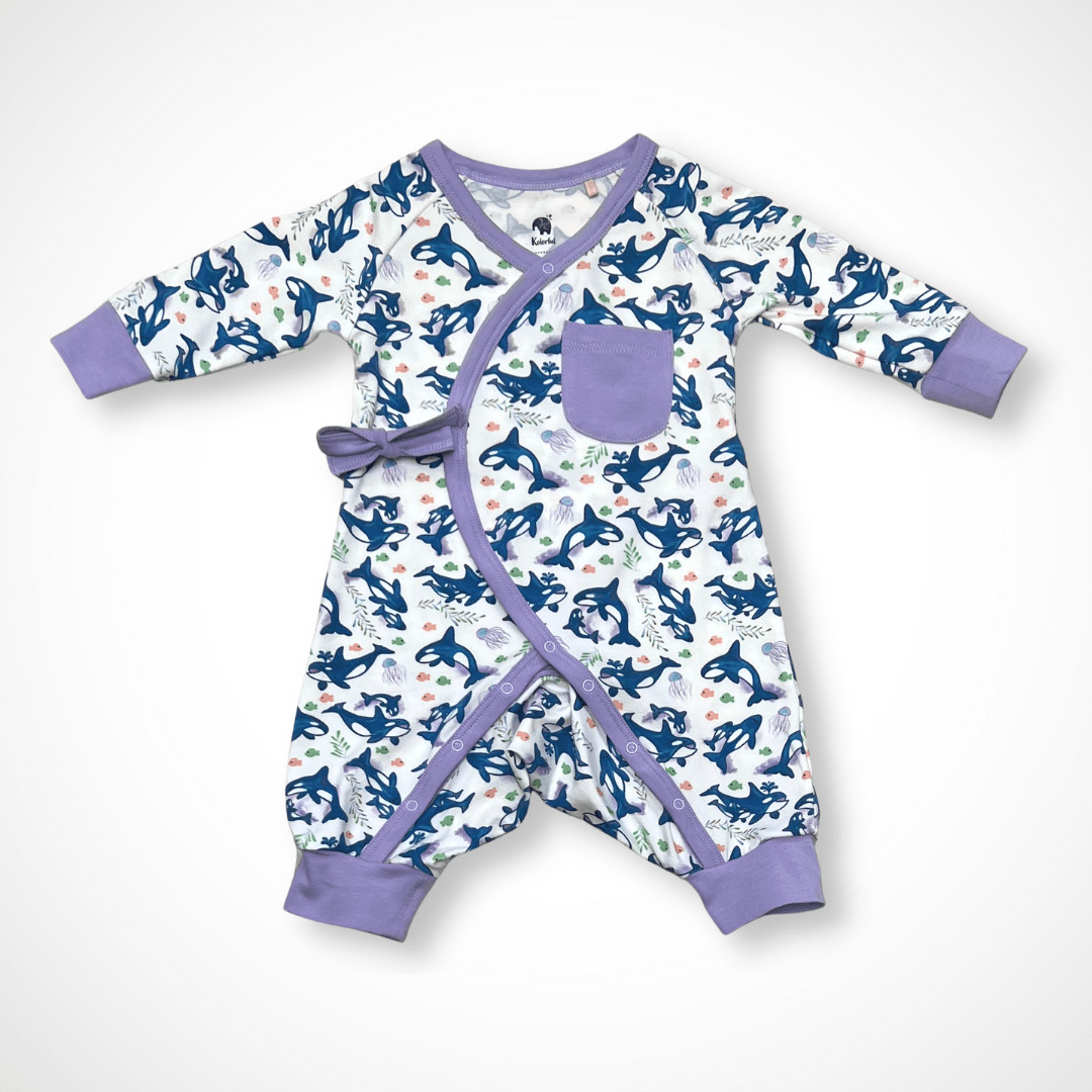 Baby Kimono Romper Unisex