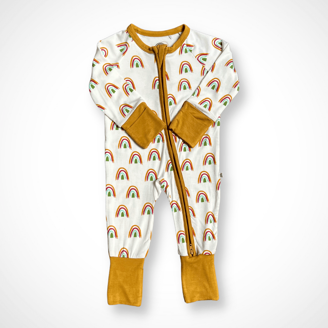Rainbow baby pajamas discount