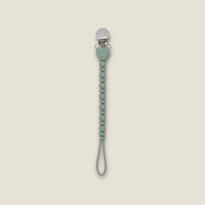 silicone baby pacifier clip