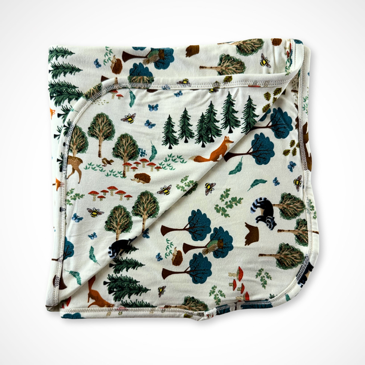 In the Woods Blanket | Bamboo