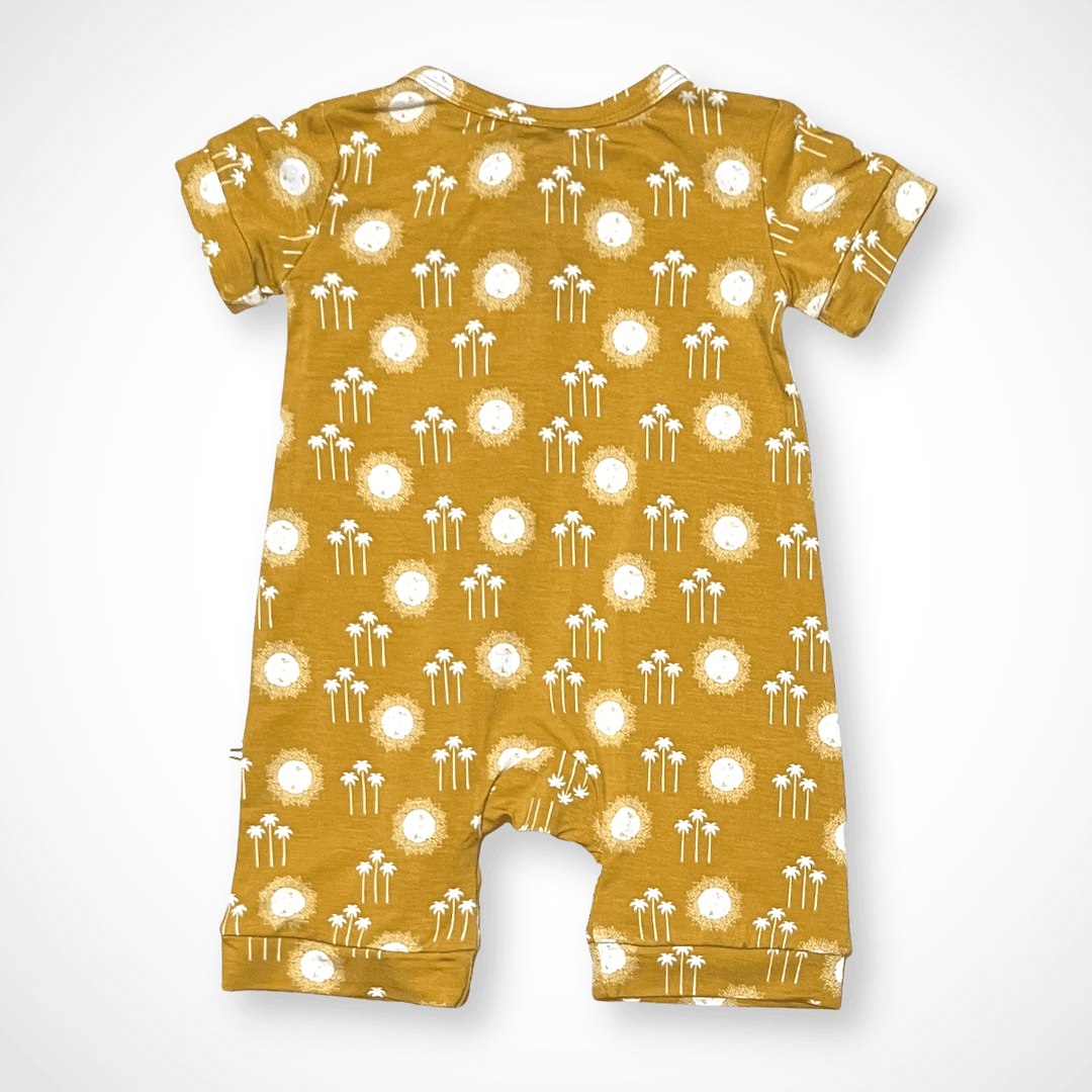 Unisex sustainable bamboo rompers